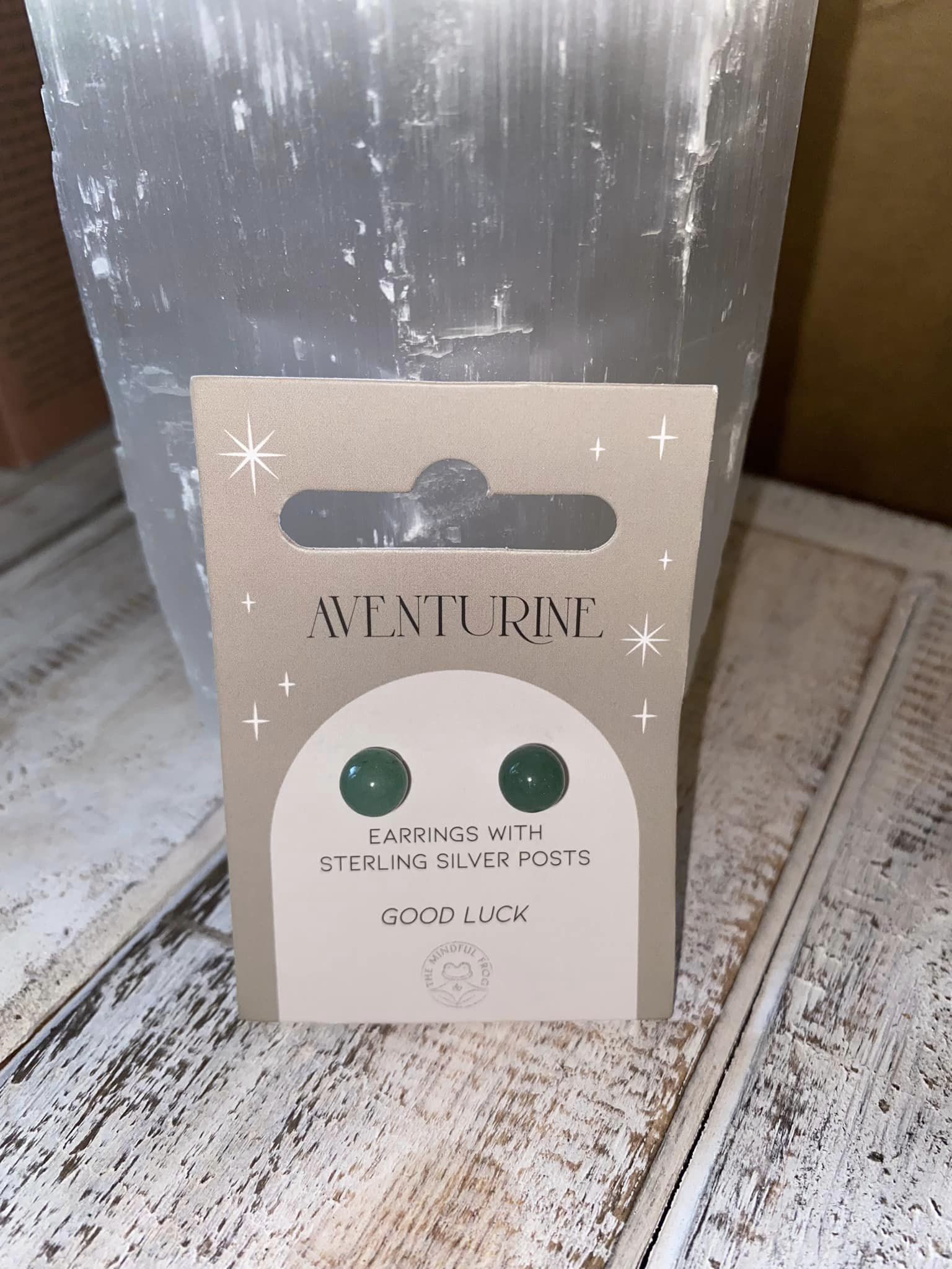 Aventurine Crystal Earring