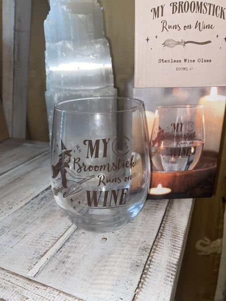 'My Broomstick Runs on Wine'