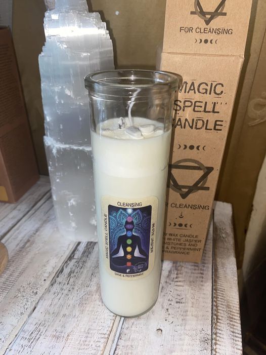 Cleansing Magic Spell Candle