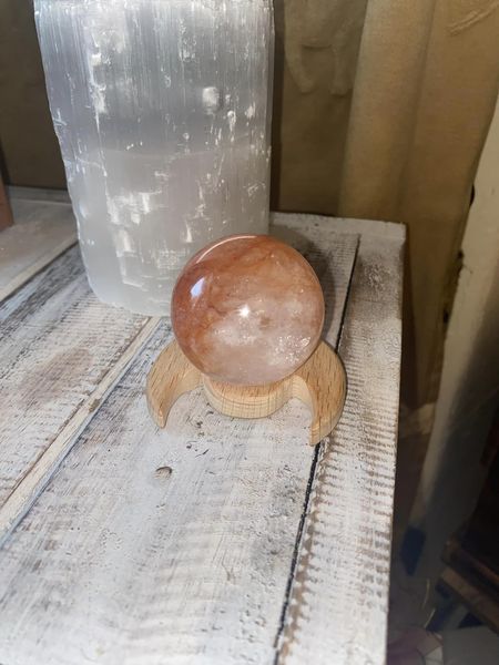 Fire Quartz Crystal Sphere - Image 2