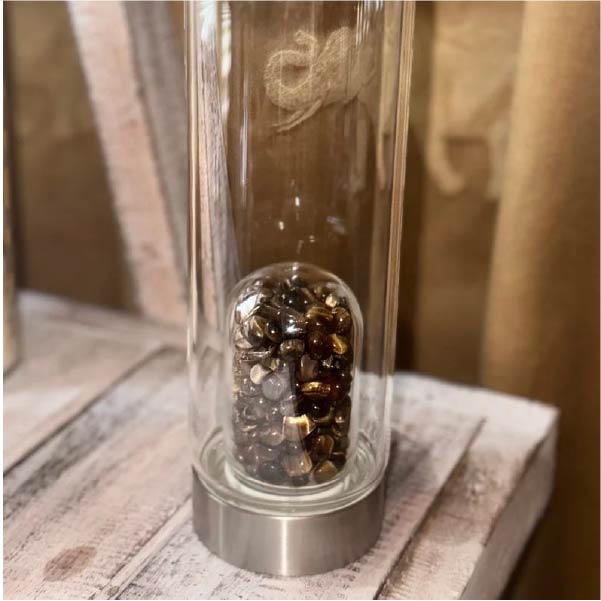 Tiger’s Eye Chips Water Bottle