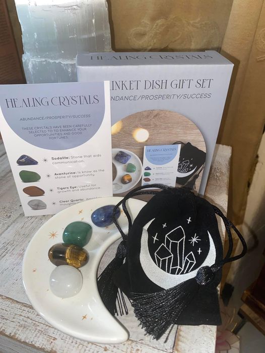 Abundance/ Prosperity/ Success Crystal Gift Set