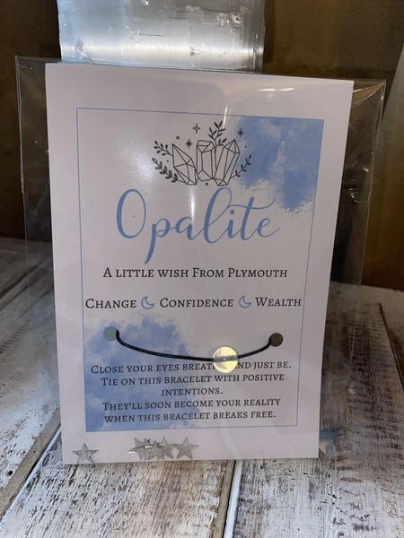 Opalite Crystal Wish Bracelet