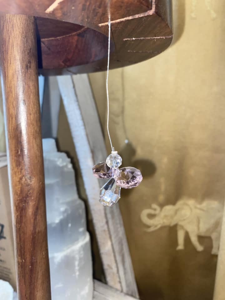 Pink Sun Catcher Angel - Image 2