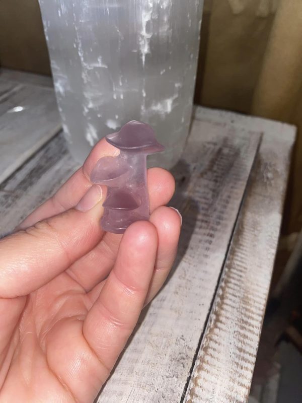 Fluorite Toadstool Crystal