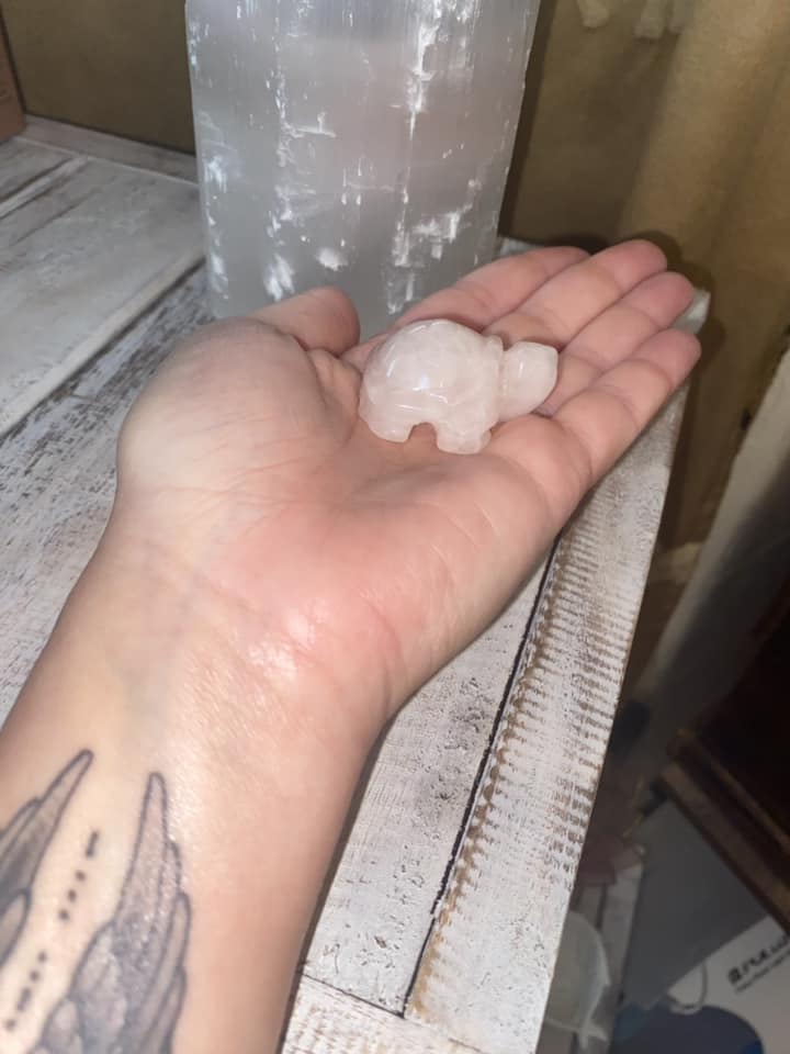 Rose Quartz Turtle - Image 2