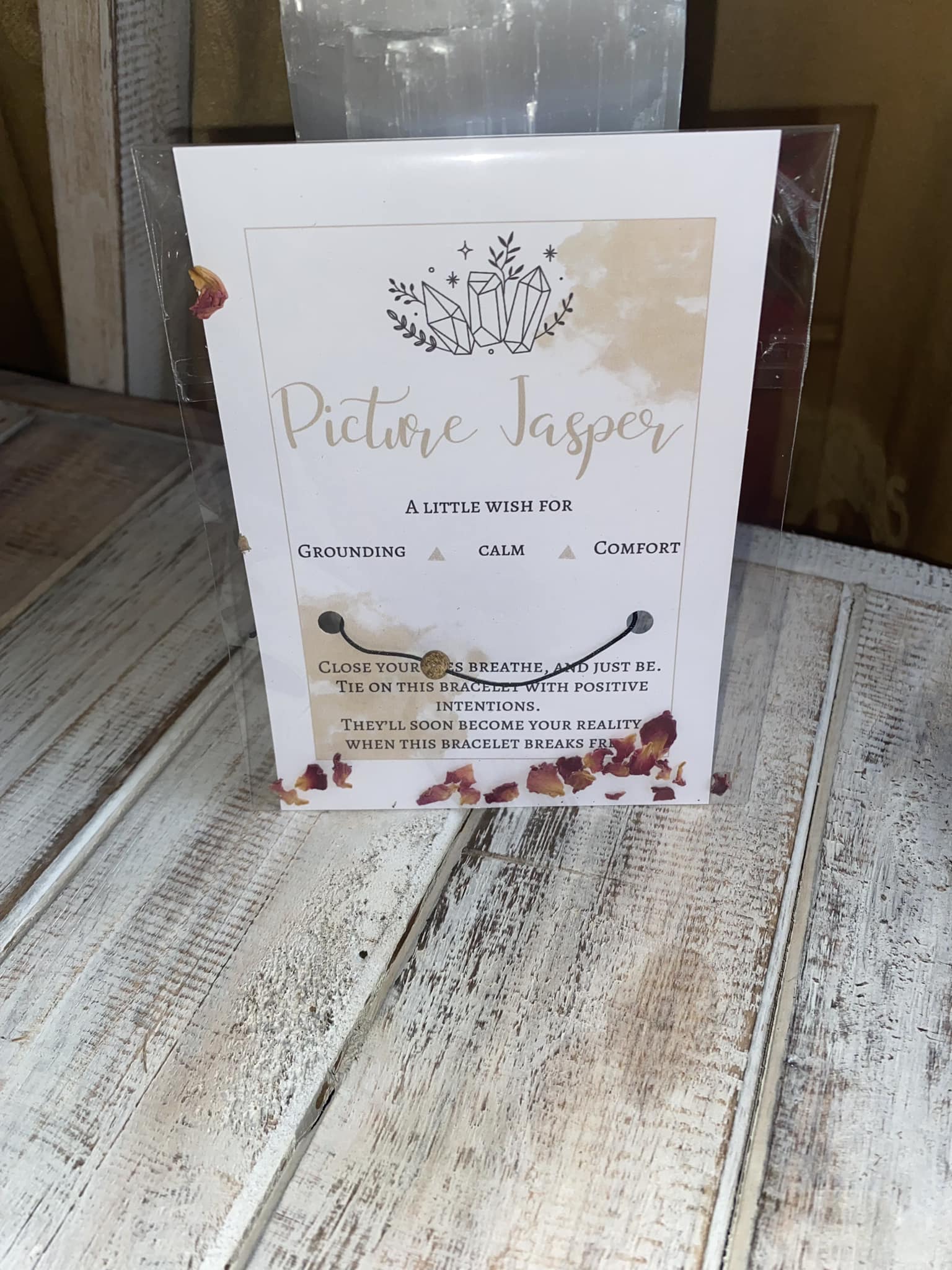 Picture Jasper Wish Bracelet